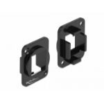 DeLOCK Keystone Mounting 1 Port for D-type metal