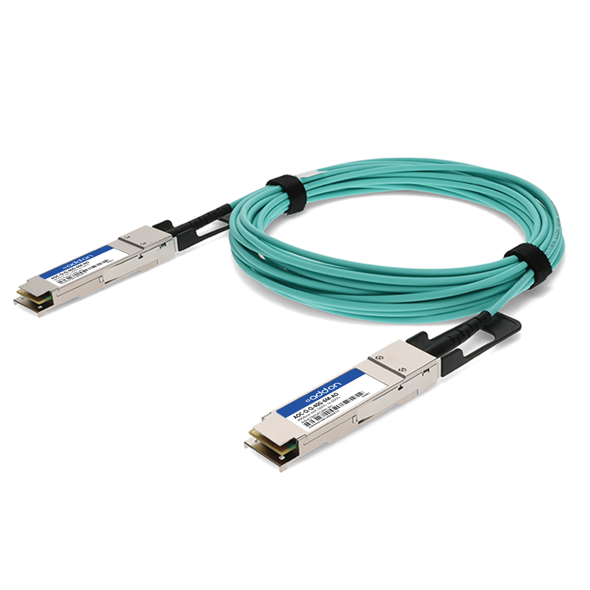 AddOn Networks AOC-Q-Q-40G-6M-AO InfiniBand/fibre optic cable QSFP+ Aq