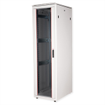 ROLINE 19-inch Network Cabinet Pro 42 U, 600x800 WxD glass door grey
