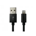 Cables Direct CDL 2M Black USB2.0 A - Lightning