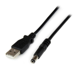 StarTech.com USB naar 5,5 mm voedingskabel type N connector 1 m