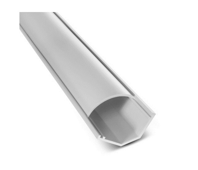 MCN Maclean MCTV-575 cable organizer Floor Cable flex tube White 1 pc(s)