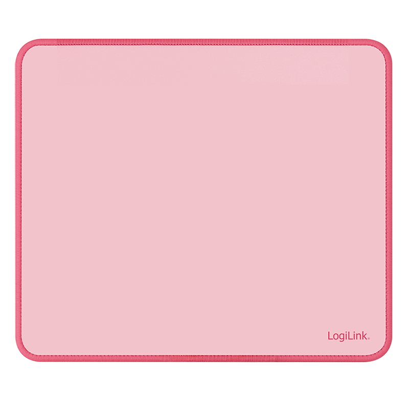 LogiLink Mouse Pad, 220 x 250 mm, pink