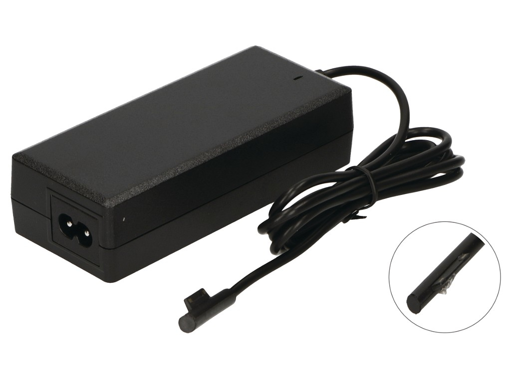 2-Power 2P-Q5N-00010 power adapter/inverter Universal 65 W Black