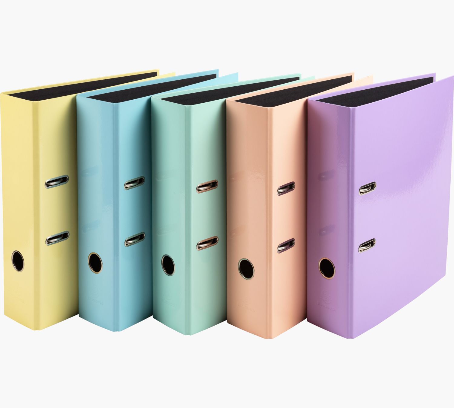 Image of Exacompta 53560E ring binder A4 Assorted colours