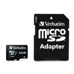 Verbatim Pro 64 GB MicroSDXC UHS Class 10