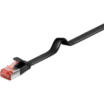 Goobay 94233 networking cable Black 2 m Cat6 U/FTP (STP)