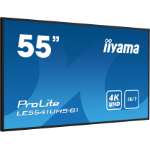 iiyama 55" Professional Digital Signage display with 4K UHD resolution