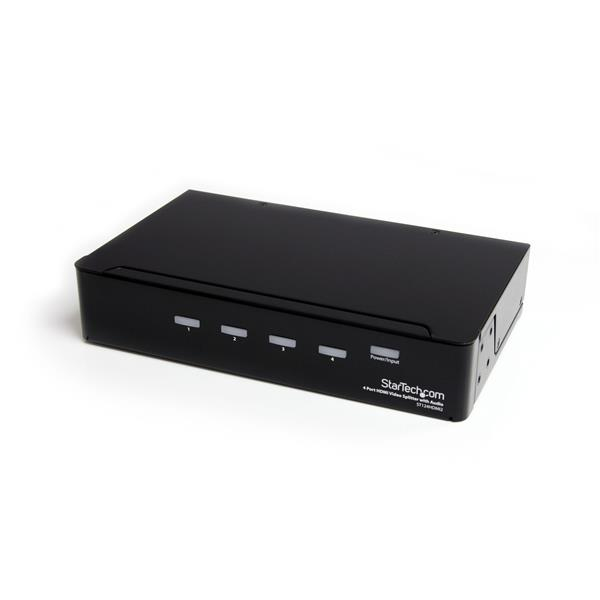 Image of StarTech.com 4-port HDMI splitter and signal amplifier
