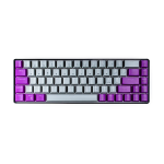 Naceb Technology NA-0963 teclado Juego USB Negro, Gris, Púrpura