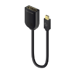 ALOGIC Premium 15cm Mini DisplayPort to DisplayPort Adapter - Male to Female (4K Compatible)