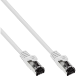 InLine Patch cable, S/FTP (PiMf), Cat.8.1, 2000MHz, halogen-free, white, 3m