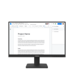 Lenovo ThinkVision S22-4e LED display 54.6 cm (21.5") 1920 x 1080 pixels Full HD Black