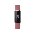 Fitbit Luxe AMOLED Polsband activiteitentracker Roze, Platina