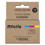 Actis KH-653CR printer ink, replacement HP 653XL 3YM74AE; Premium; 18ml; 300 pages; colour