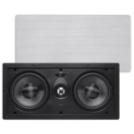 Monoprice 13616 loudspeaker 2-way Black Wired 100 W