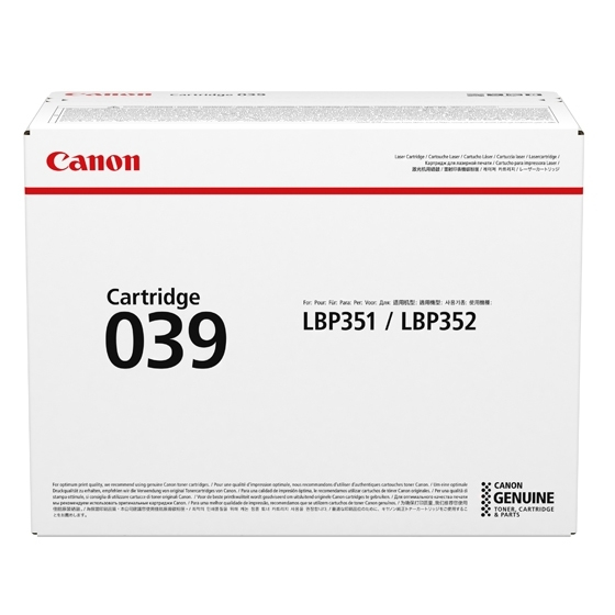 Image of Canon 0287C001/039 Toner cartridge black, 11K pages ISO/IEC 19752...