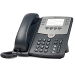 Cisco SPA501G, Refurbished IP phone Black, Grey 8 lines Wi-Fi