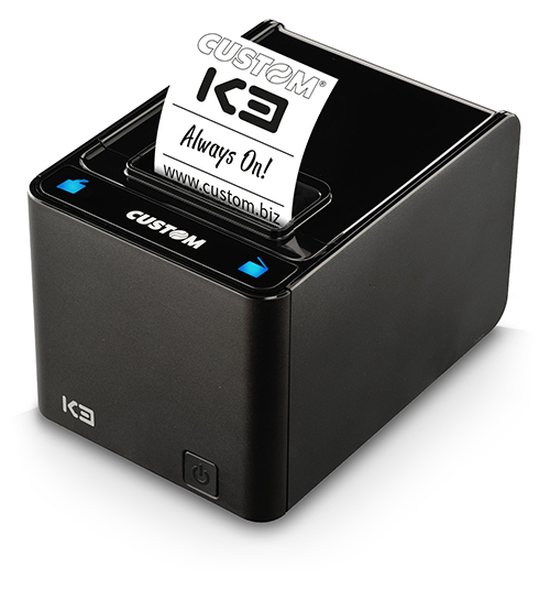 Image of CUSTOM K3 203 x 203 DPI Wired Thermal POS printer