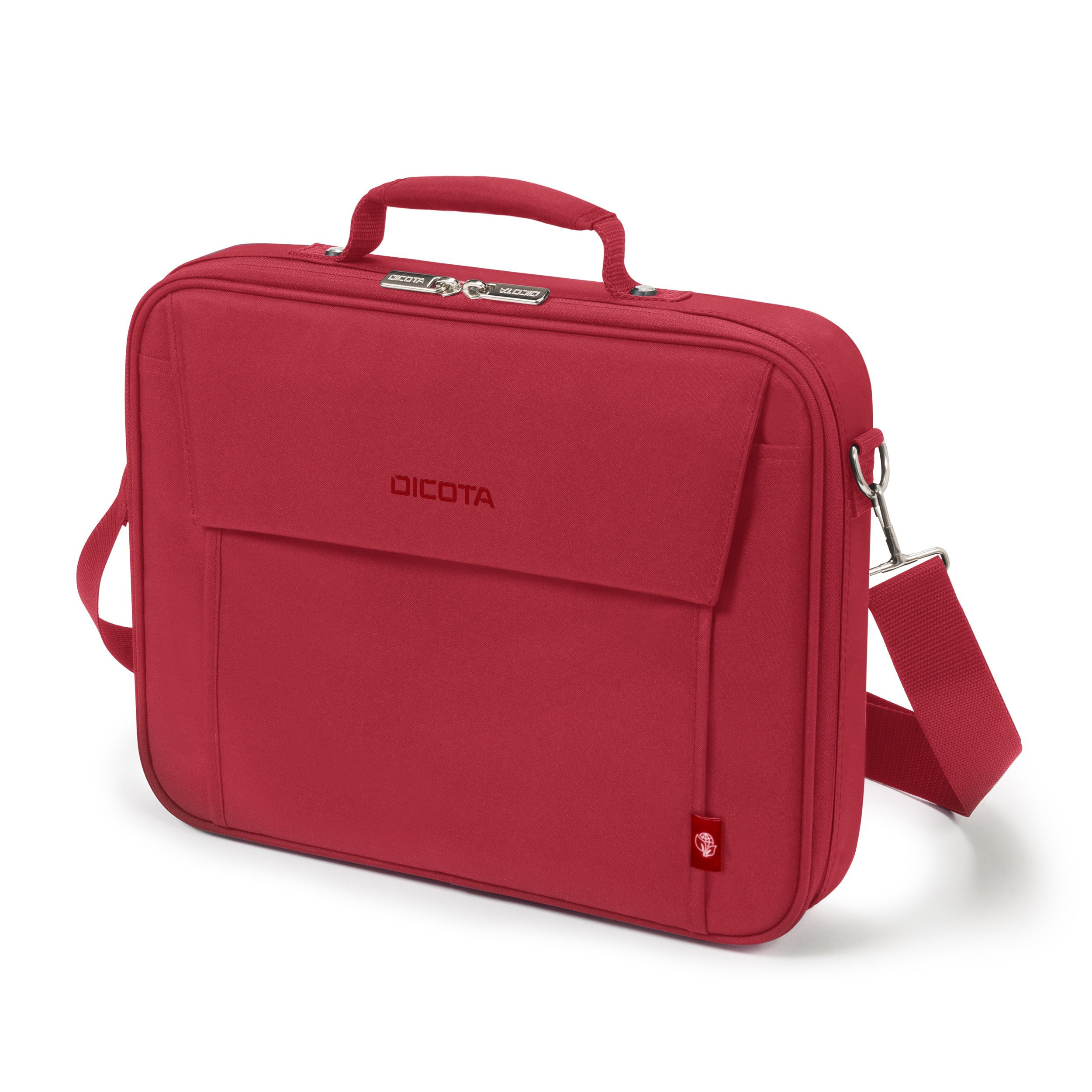Image of DICOTA Eco Multi BASE notebook case 43.9 cm (17.3") Briefcase Red