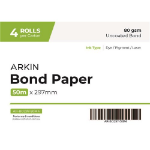 Arkin BOND PAPER 80GSM - 297MM X 50M 4 ROLLS/CTN