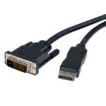 Axiom DPMDLDVIDM10-AX video cable adapter 118.1" (3 m) DisplayPort DVI-D Black