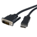 Axiom DPMDLDVIDM06-AX video cable adapter 70.9" (1.8 m) DisplayPort DVI-D Black