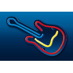 Activejet Neon LED AJE-NEON GUITAR