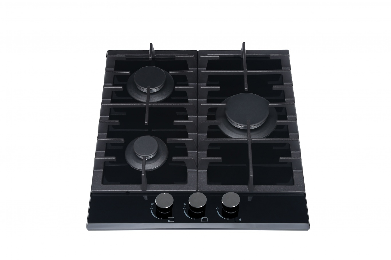 MPM 45-GMH-16 Svart Inbyggd 45 cm Gas 3 zone(s)