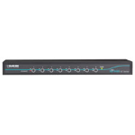Black Box ServSwitch EC KVM-switch Rack-montage Zwart