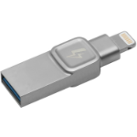 Kingston Technology DataTraveler Bolt Duo, 32GB USB flash drive USB Type-A / Lightning 3.2 Gen 1 (3.1 Gen 1) Silver