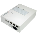 Lantronix EDS-MD print server Ethernet LAN White