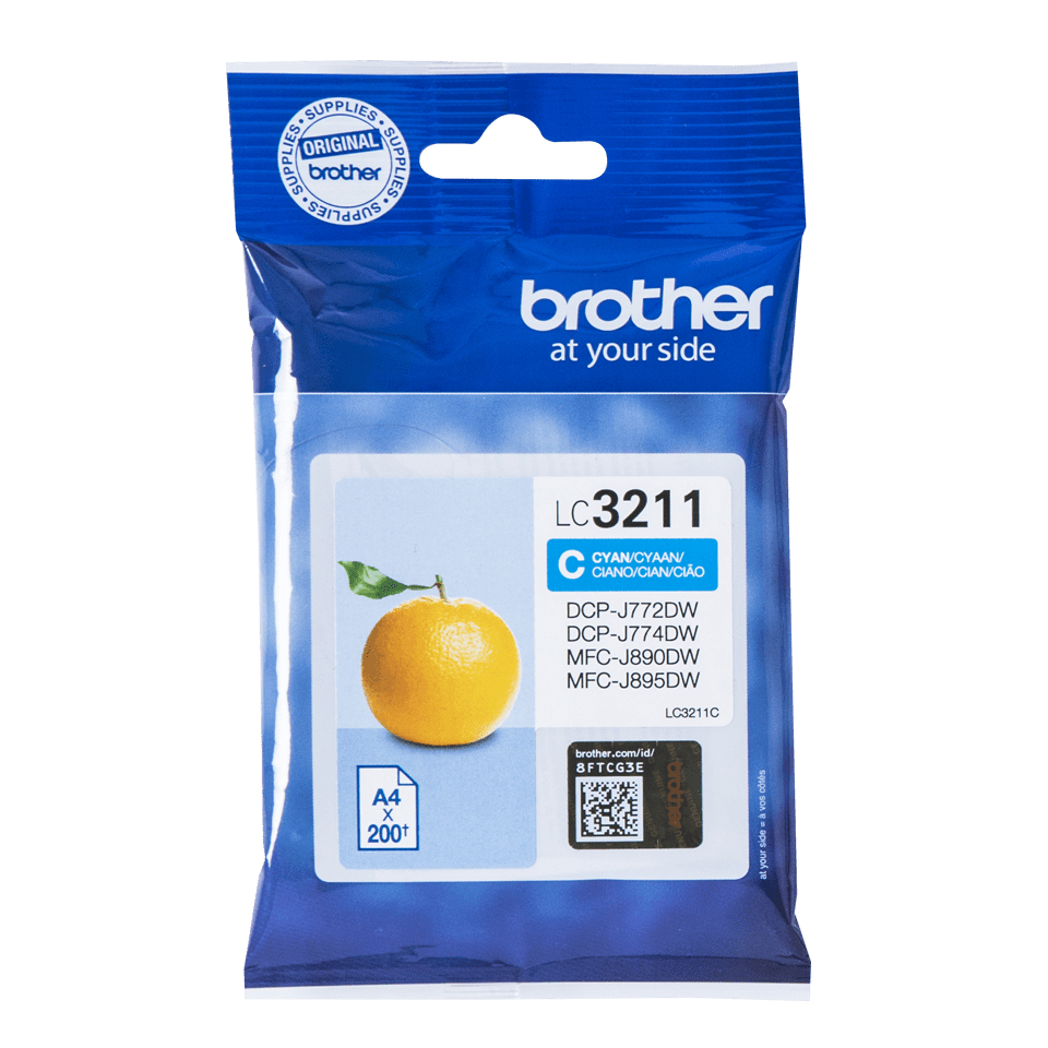 Brother LC3211C Inkjet Cartridge Cyan LC3211C