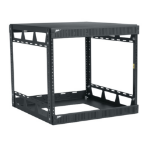 Middle Atlantic Products 5-8 rack cabinet 8U Freestanding rack Black