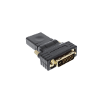 InLine HDMI to DVI Adapter HDMI female / DVI male flexible gold plated 4K2K