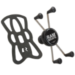 RAM Mounts RAM-HOL-UN10BU houder Passieve houder Mobiele telefoon/Smartphone Zwart, Roestvrijstaal