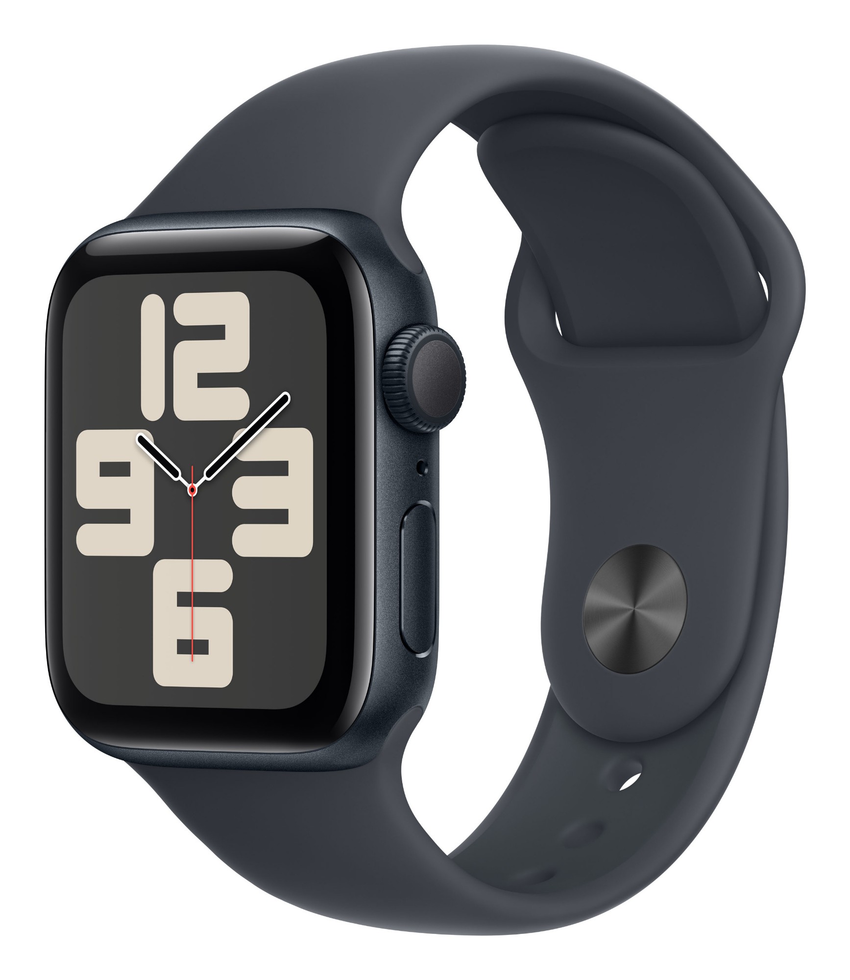 Apple Watch SE GPS 40mm Midnight Aluminium Case with Midnight Sport Ba
