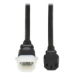Eaton P005-E10-6 power cable Black 122" (3.1 m) C14 coupler C13 coupler