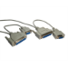 Cables Direct SL-444 serial cable Grey 2.5 m D9, D25