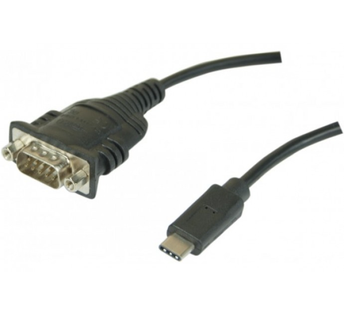 Hypertec 040331-HY serial cable Black USB-C RS-232