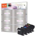 Peach PI500-127 inktcartridge 5 stuk(s) Hoog (XL) rendement Zwart, Cyaan, Geel, Magenta