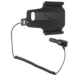 Brodit Active holder with cig-plug Mobile phone/Smartphone Black