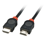 Lindy 2m, HDMI/HDMI HDMI kabel HDMI Type A (Standaard) Zwart