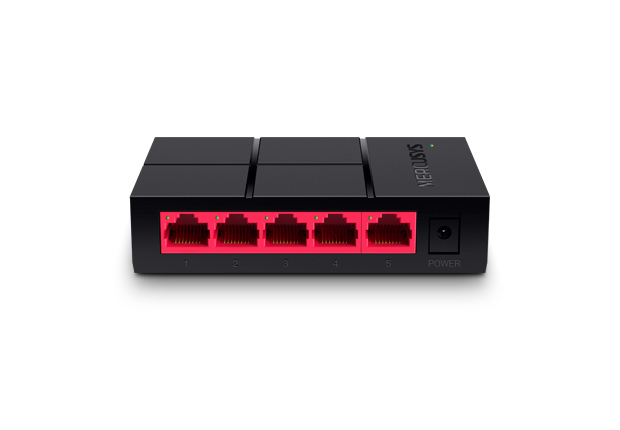 Image of Mercusys 5-Port 10/100/1,000 Mbps Desktop Switch