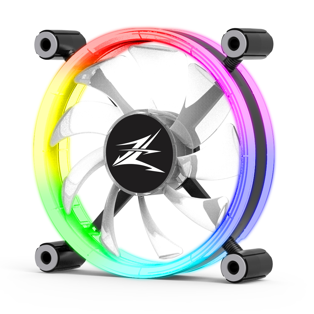 Zalman ZM-LF120 computer cooling system Computer case Fan 12 cm Black.