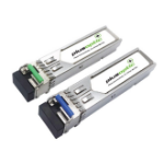 PLUSOPTIC 1.25G, BiDi SFP, TX1550nm / RX1310nm, 10KM Transceiver, LC Connector for SMF with DOM