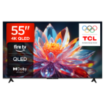 TCL T6C -UK 55 inch QLED 4K HDR 10+ Dolby Vision & Atmos Smart Fire TV