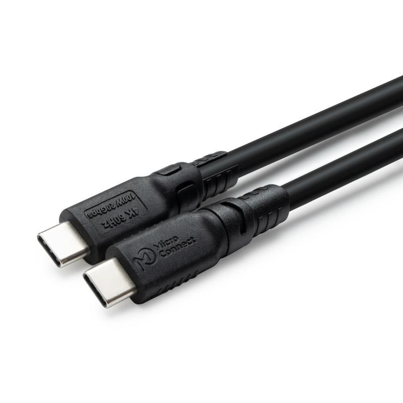Microconnect Black Usb3.2cc01-Lszh Usb Cable Usb 3.2 Gen 2X2 1 M Usb C