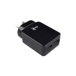 AEROCOOL Premium Smart 5V 2.4A Dual USB Charger - Black