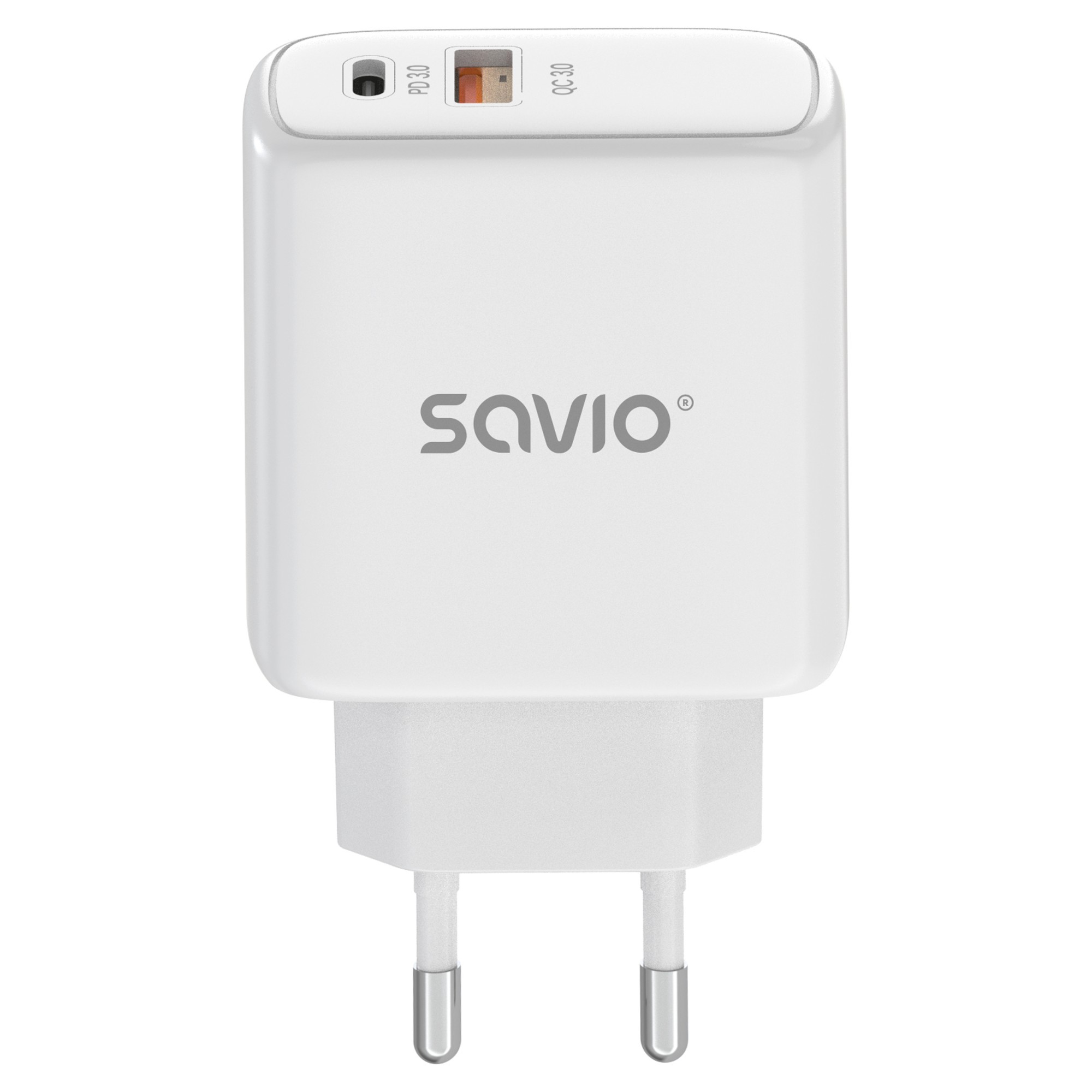 Savio LA-12 mobile device charger Universal White AC Fast charging Indoor